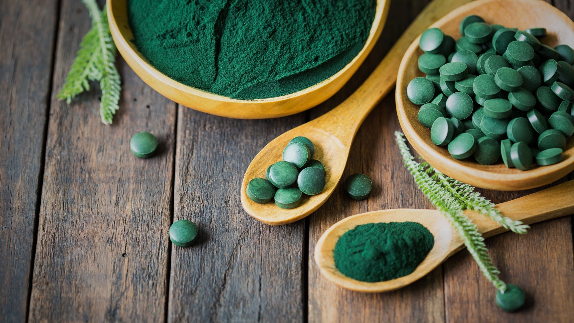 The Benefits of Spirulina, Alfalfa, Barley, Beetroot, Garlic, Kale, Blueberry, and Ginger