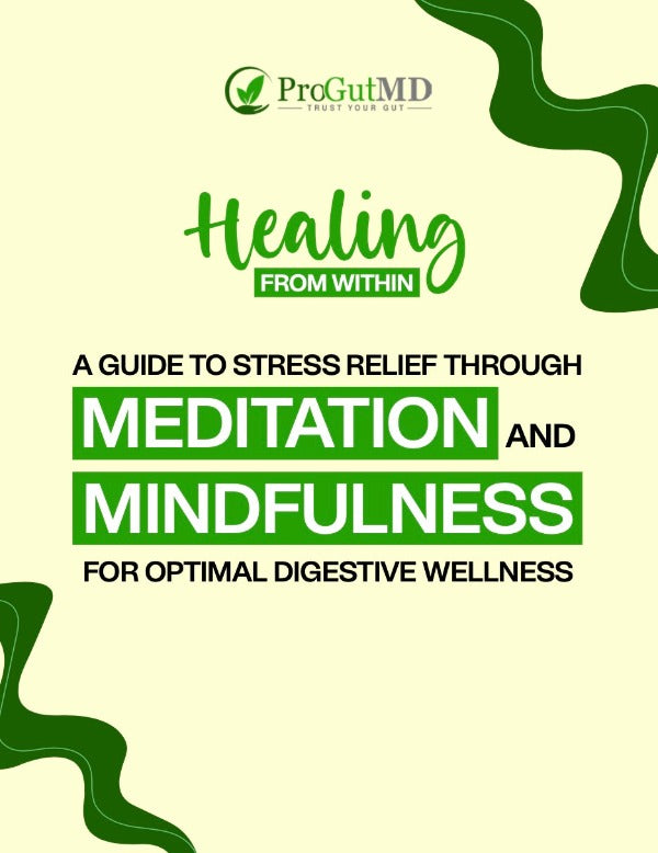 Healing from Within: A Guide to Stress Relief Through Meditation and Mindfulness for Optimal Digestive Wellness